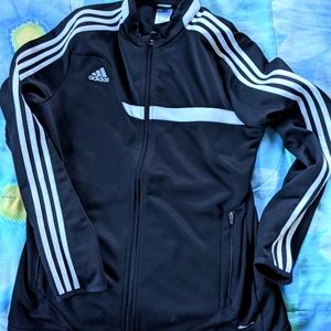 Adidas sweat suit training jacket